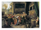 Croesus Shows His Treasures to Solon