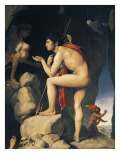 Oedipus and Sphinx (Edipe Explique L'Énigme Du Sphinx)