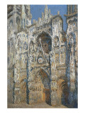 Rouen Cathedral  the Portal and the Tower of Saint-Romain  Morning Effect  Harmony in White
