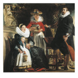 The Artist and His Family in a Garden