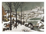 Hunters in the Snow