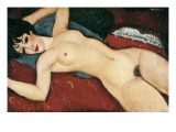 Sleeping Nude with Arms Open (Red Nude)