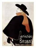 Aristide Bruant in His Cabaret