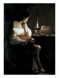 Mary Magdalene with a Night-Light  or the Terff Magdalene (La Madeleine a La Veilleuse)