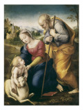 The Holy Family with the Lamb