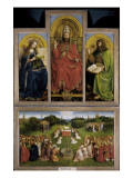 The Ghent Altarpiece or Adoration of the Mystic Lamb