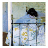 Woman Seated on the Bed