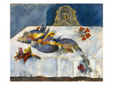 Still Life with Exotic Birds
