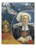 The Beautiful Angele (Madame Angele Satre  the Innkeeper at Pont-Aven)