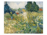 Mademoiselle Gachet in Her Garden at Auvers-Sur-Oise (Mademoiselle Gachet