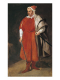 Portrait of the Buffoon 'Redbeard'  Cristobal De Castaneda