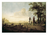 Horsemen and Herdsmen with Cattle