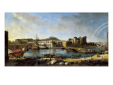 View of the Arsenal  or Dockyard  at Naples in 1703