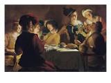 Supper with the Minstrel and His Lute