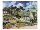 Thatched Cottages at Cordeville  Auvers-Sur-Oise