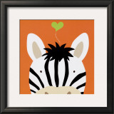 Peek-a-Boo XII  Zebra