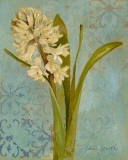 Hyacinth on Teal I