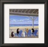 Dogs on Deck Chairs