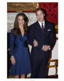 Prince William and Kate Middleton  Announcing their Engagement and Forthcoming Royal Wedding 