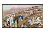 Jesus on His Way to Galilee  Illustration for 'The Life of Christ'  C1886-96