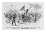 Capture of a Part of the Burning Union Breastworks on the Brock Road on the Afternoon of May 6Th