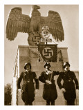 German Soldiers  from 'Germany: the Olympic Year'  Pub by Volk Und Reich Verlag Berlin  1936
