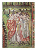The Hebrew People  Detail of the Hospitality of Abraham and the Sacrifice of Isaac  6th Century
