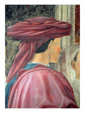 The Legend of the True Cross  the Adoration of the Wood  Detail of King Solomon Completed 1464
