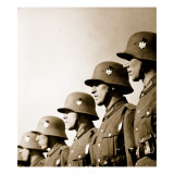 German Soldiers  from 'Germany: the Olympic Year'  Pub by Volk Und Reich Verlag Berlin  1936