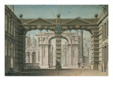Set Design for the World Premiere Performance of 'Idomeneo'  by Wolfgang Amadeus Mozart in Munich