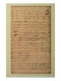 Autograph Manuscript  Cantata Bwv 180 'schmucke Dich O Liebe Seele' by JS Bach