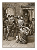 The Assassination of Cardinal Beaton  Illustration from 'Cassell's Illustrated History of England'