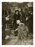 Sir Thomas More in His Garden  Illustration from 'Hutchinson's Story of the British Nation'  C1923
