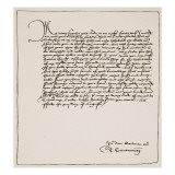 Letter from Cranmer to Cromwell Thanking Him for Obtaining the King's Authority