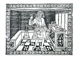 Money Changer  Illustration from 'Libro Di Givocho Di Scacchi' by Jacobus De Cessolis  1493