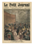 Trial of the Camorra  Illustration from 'Le Petit Journal'  Supplement Illustre  26th March 1911
