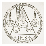Magic Circle  Copy of an Illustration from 'Dreyfacher Hollenzwang' by Dr Faustens  Passau 1407