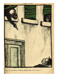 A Bourgeois Fires from His Window on a Passerby  from 'Crimes and Punishments'