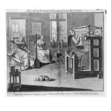 The Art of Stocking-Frame-Work-Knitting  Engraved for the 'Universal Magazine' 1750