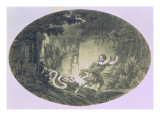 Tamino Pursued by a Giant Serpent  Act I Scene I from 'The Magic Flute' by Wolfgang Amadeus Mozart
