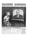American Civil Rights  Front Page of 'The Children's Newspaper'  August 1964