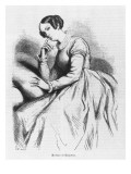 Madame De Bargeton  Illustration from 'Les Illusions Perdues' by Honore De Balzac