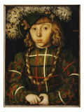 Portrait of Johann Friedrich  Later Kurfuerst Der Grossmuetige Von Saschen  1509