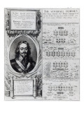 Portrait of King Charles I with Diagrams Showing the Formation of His Troops During  Bishops' War