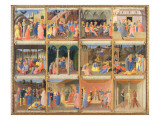 Scenes from the Life of Christ  Panel Three from the Silver Treasury of Santissima Annunziata