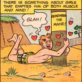 Archie Comics Retro: Archie Comic Panel; Glah! (Aged)