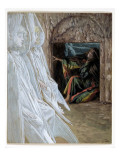 Mary Magdalene Questions the Angels in the Tomb  Illustration for 'The Life of Christ'  C1886-94