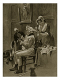 Preparing for Parade  1799  Illustration from 'Hutchinson's Story of the British Nation'  C1923