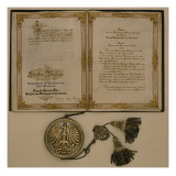 Prince Diploma for the Chancellor of the North German Confederation and the Minister-President