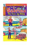 Archie Comics Retro: Sabrina The Teenage Witch Comic Book Cover 70 (Aged)